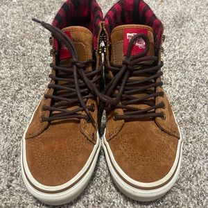 COPY - SK8-HI MTE LEATHER 'GLAZED GINGER' SHOES